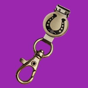 5/$25 HIPKLIPS Horseshoe Clip Keychain